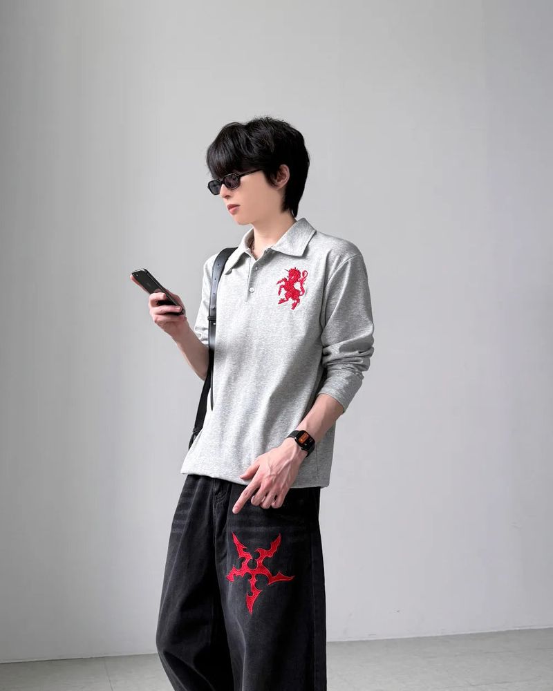 Maive Collar Long Sleeve