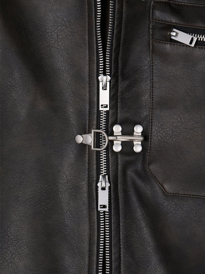 Pinter Hook Leather Jacket