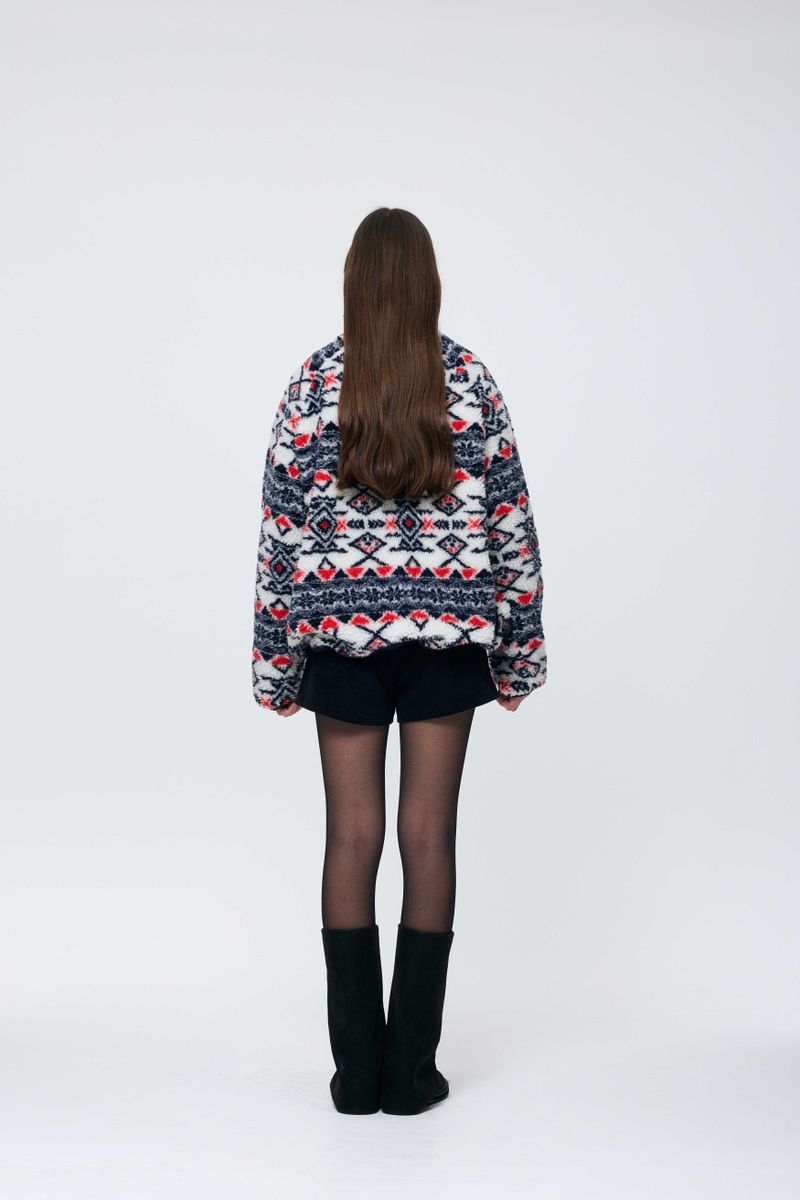 NORDEN FLEECE JACKET / NAVY