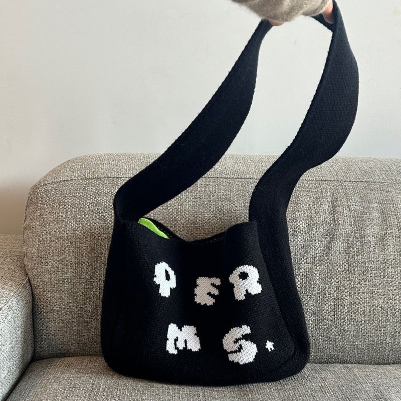 PERMS(パムズ)の「Knit Bag | Perms Logo(Bags)」