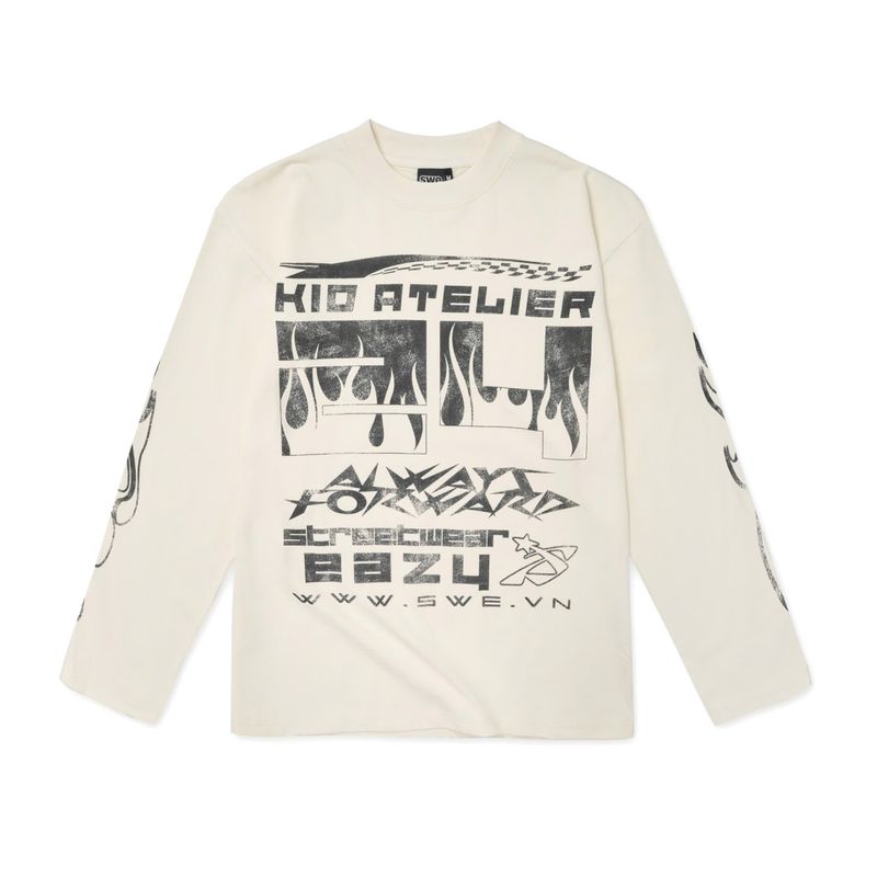 SWE（スウェ）の「YOUYH LS TEE - CREAM（Tops）」