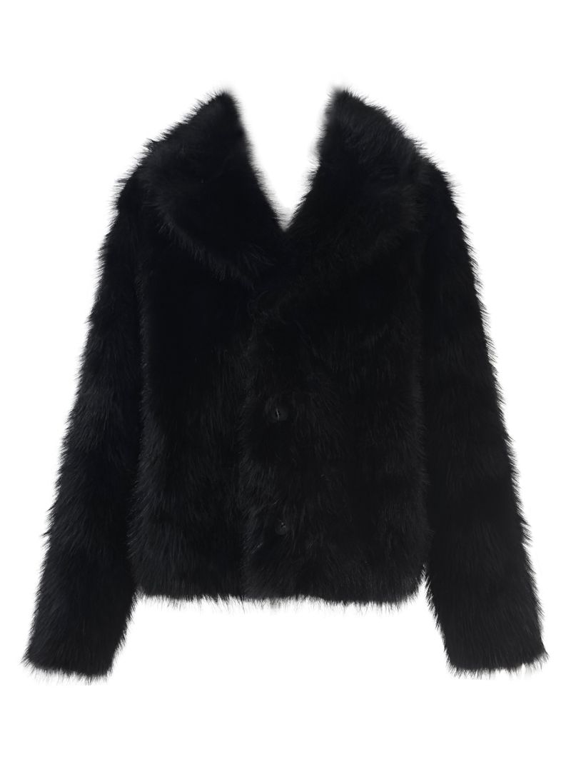 reversible fur mustang jacket (2color)