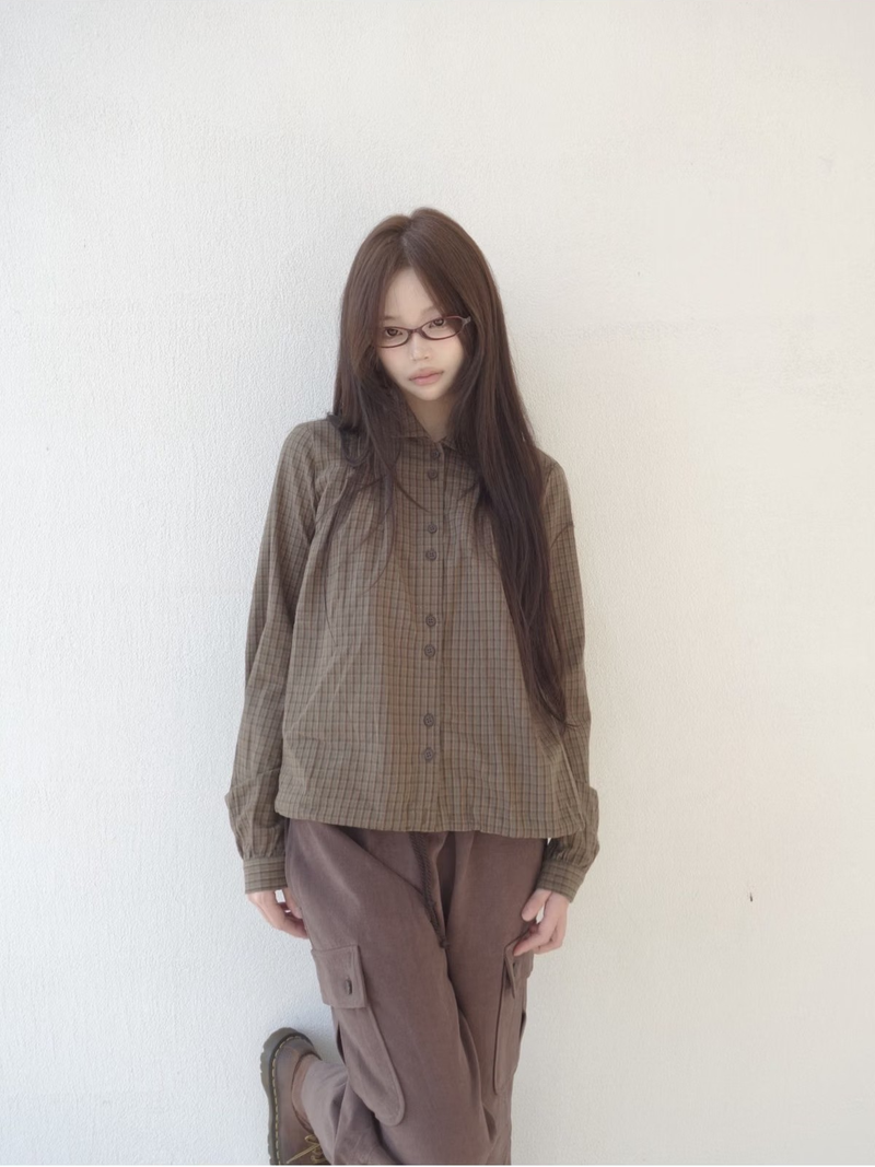 button check shirt