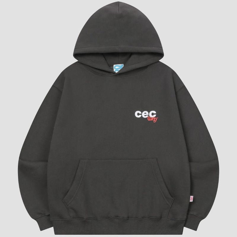 CEC GALLERY HOODIE(CHARCOAL)