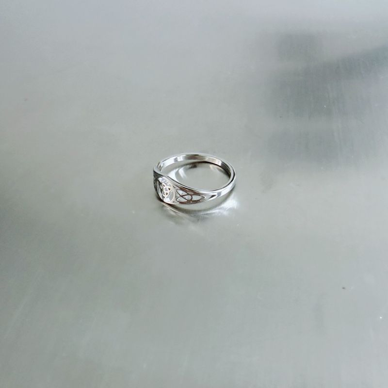 Cutline Band Ring