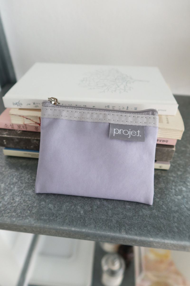 projet（プロジェ）の「flat card pouch (pale purple)（Smartphone Accessories）」