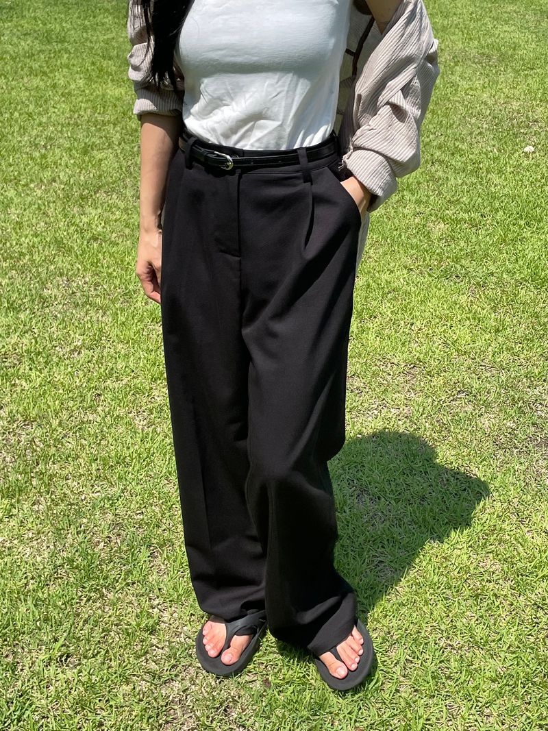 Gracie pintuck basic slacks