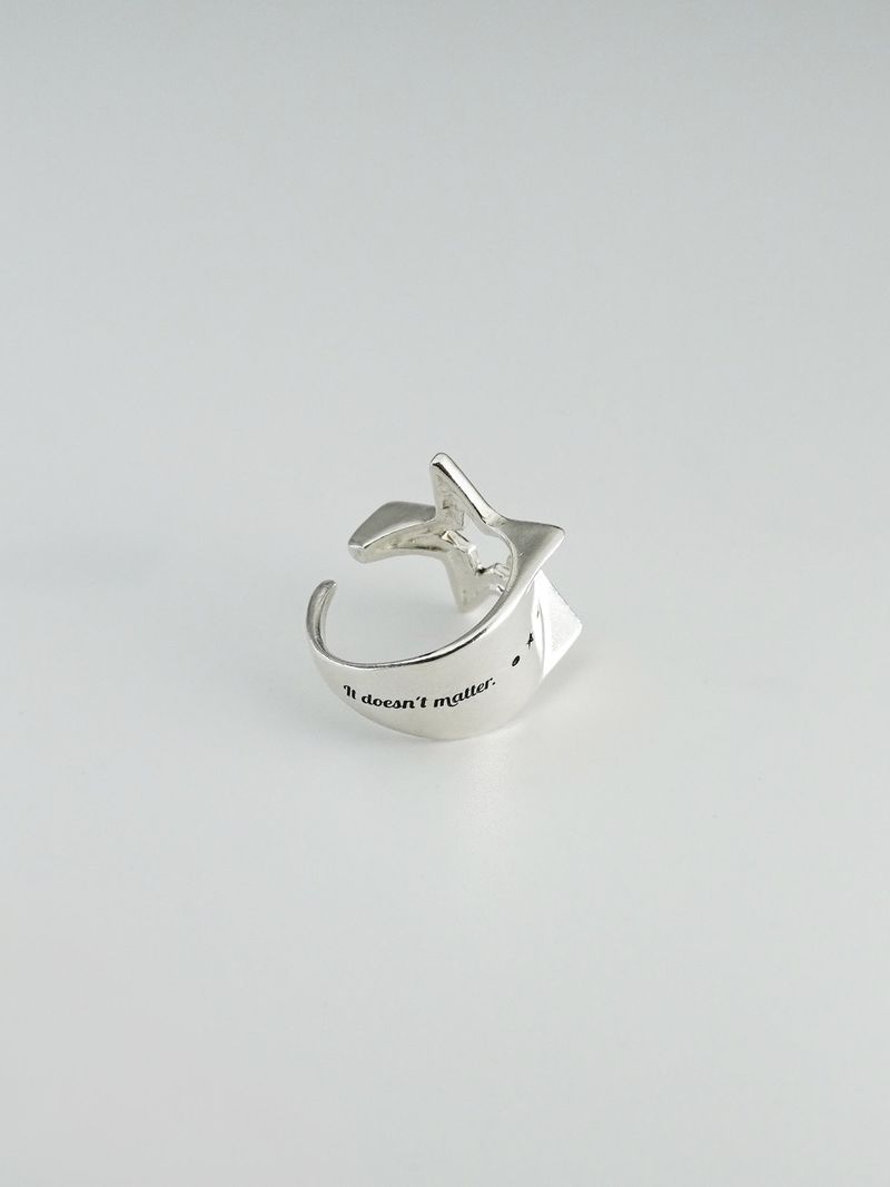 [925silver] Super star ring