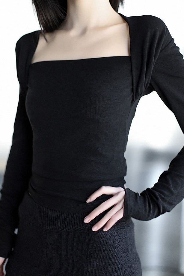 Fair Bolero Shirring Sleeves