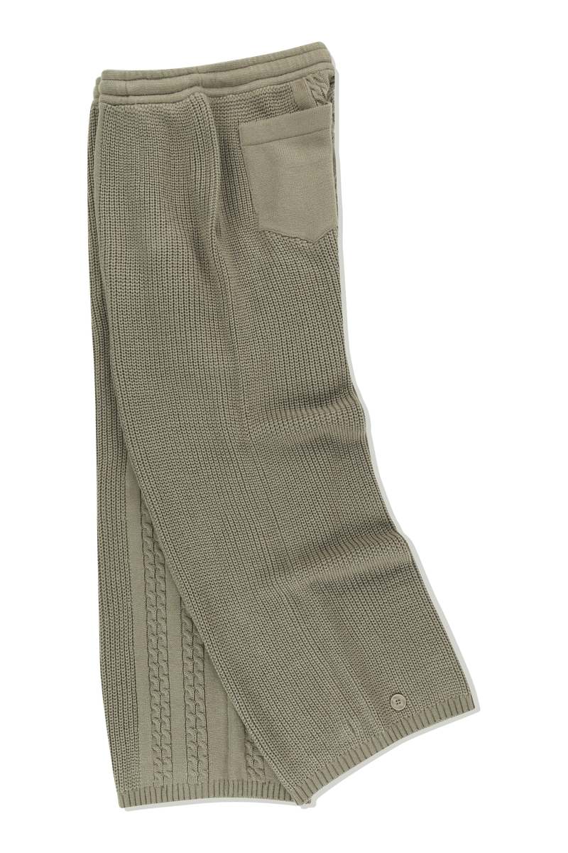WIDE KNIT PANTS