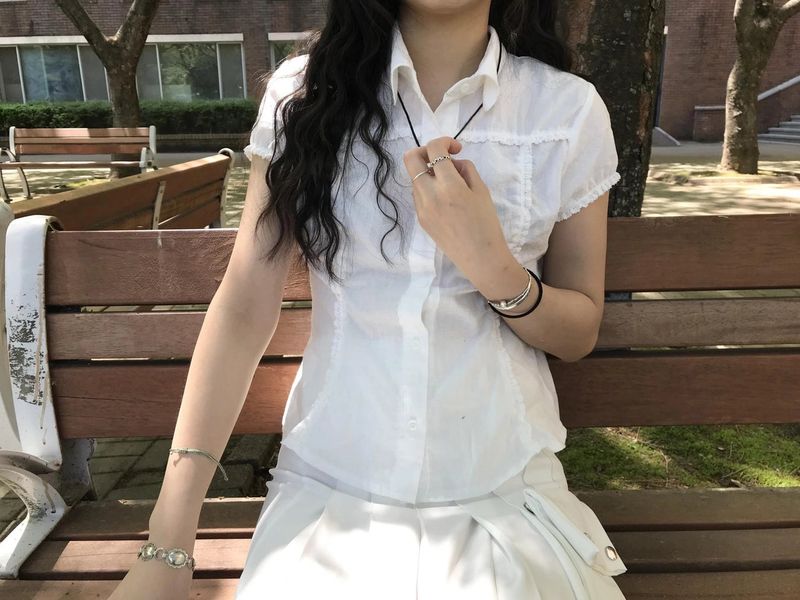 ao vintage frill shirts