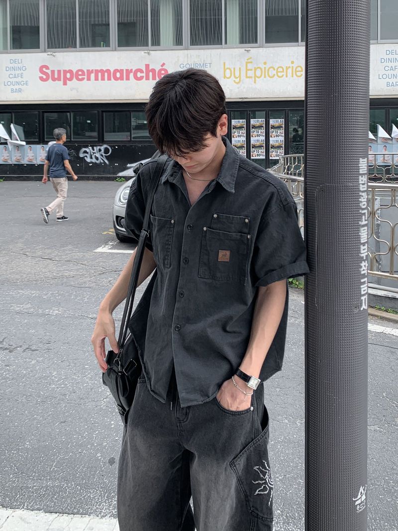 Fukui Double Patch Short Sleeve Shirt