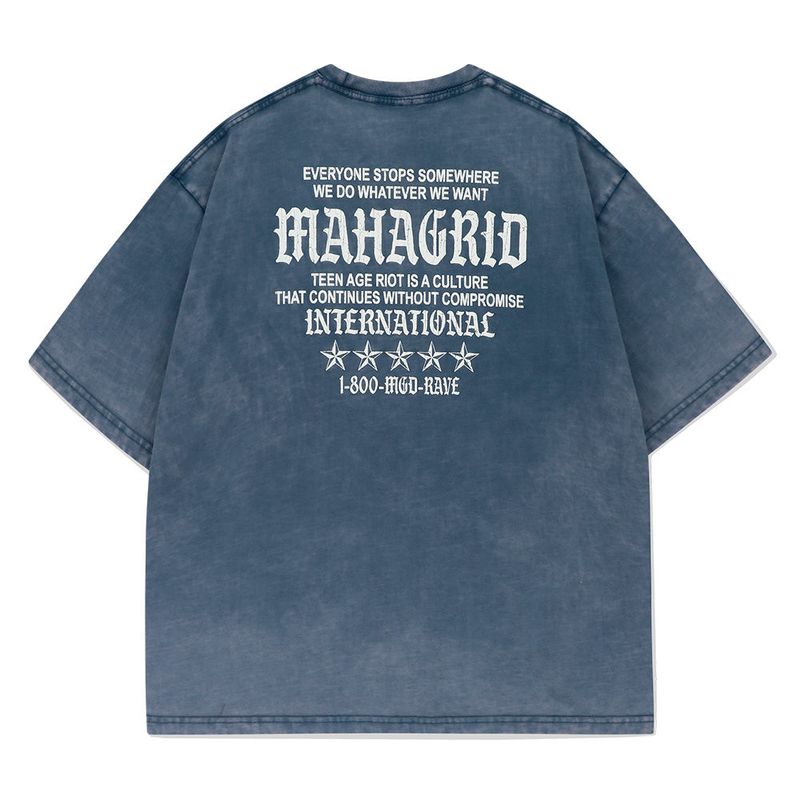 mahagrid（マハグリッド）の「WASHED INTERNATIONAL TEE（Tops）」