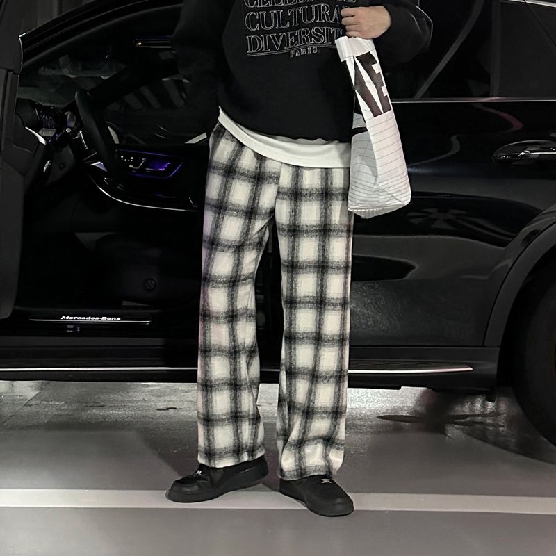 lemenne(ルメンヌ)の「LMN Bay Check Bendable Wide String Pants (3 colors)(Pants)」