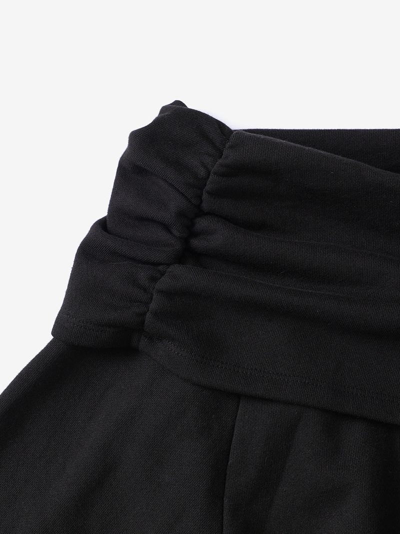 Drape symbol sweatshirts (Black)