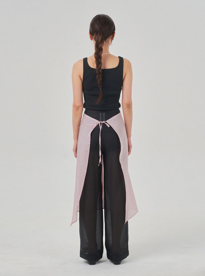 Square sleeveless (black)