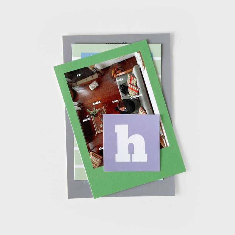 oab at home pack / scrap sticker set