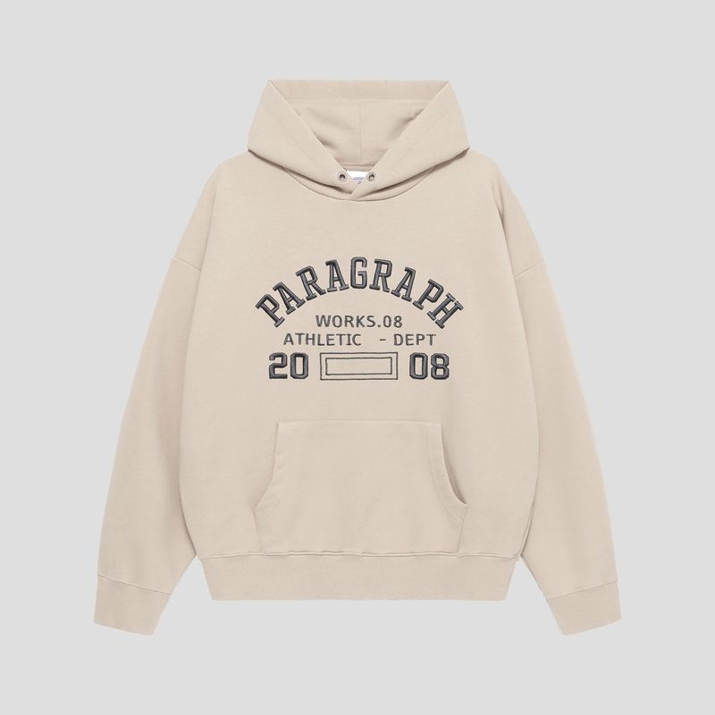 PARAGRAPH（パラグラフ）の「WORKS 08 HOODIE - BEIGE（Tops）」