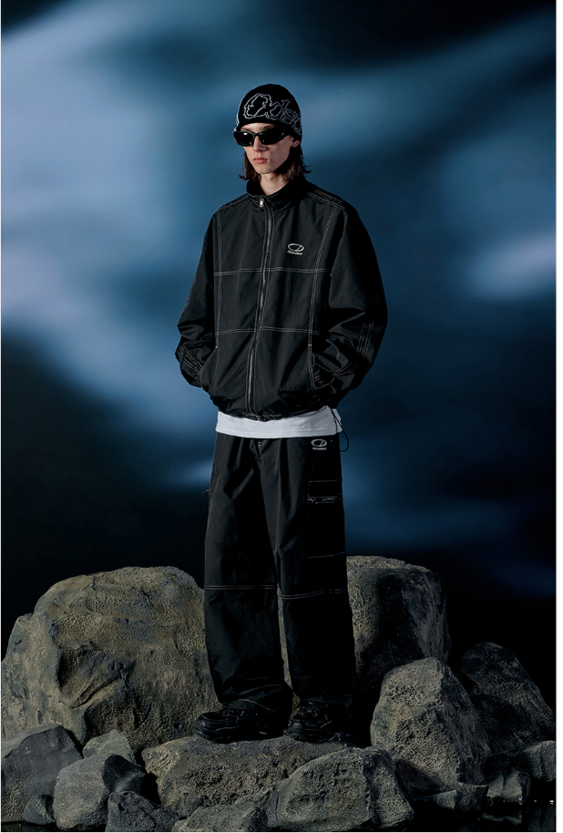 Stitch Track Windbreaker