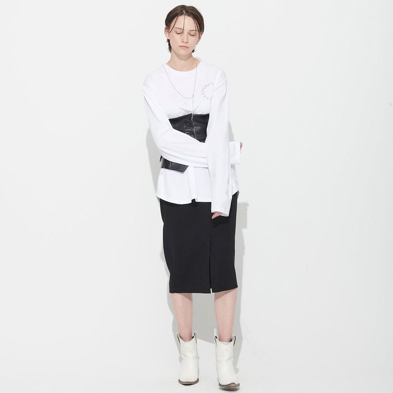  [UNISEX] JACKSON PRINTED TEE, WHITE