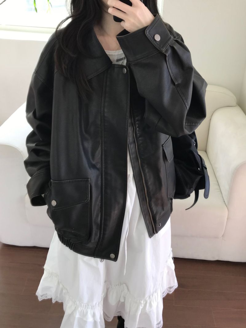 Zest Leather Jacket (3 colors)