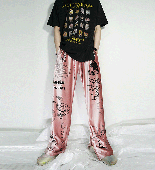 Director's Note Easy pants (Pink)