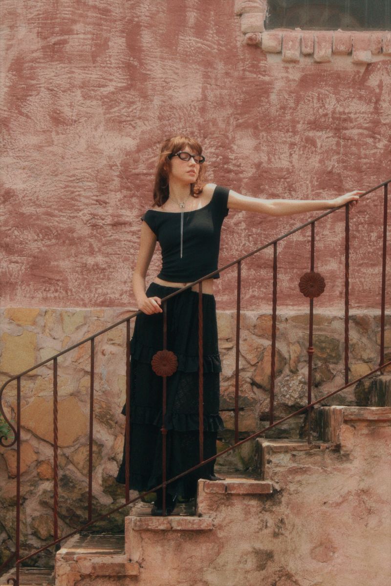 19DEGREES（19ディグリーズ）の「Lace Long Skirt（Skirts）」