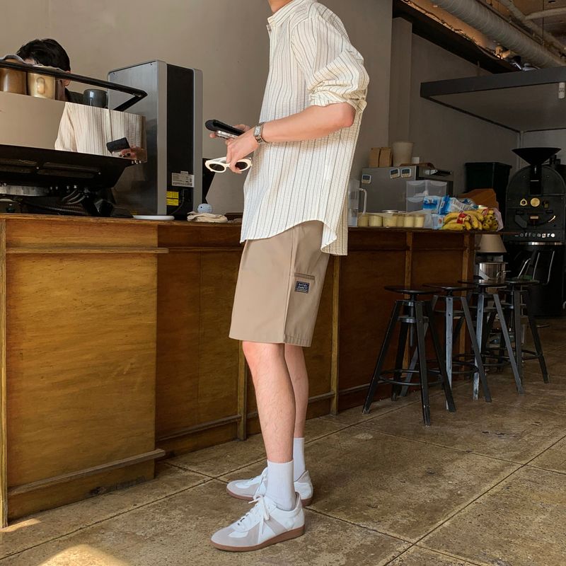 LMN Near Patch Bermuda Half Pants (4 colors)