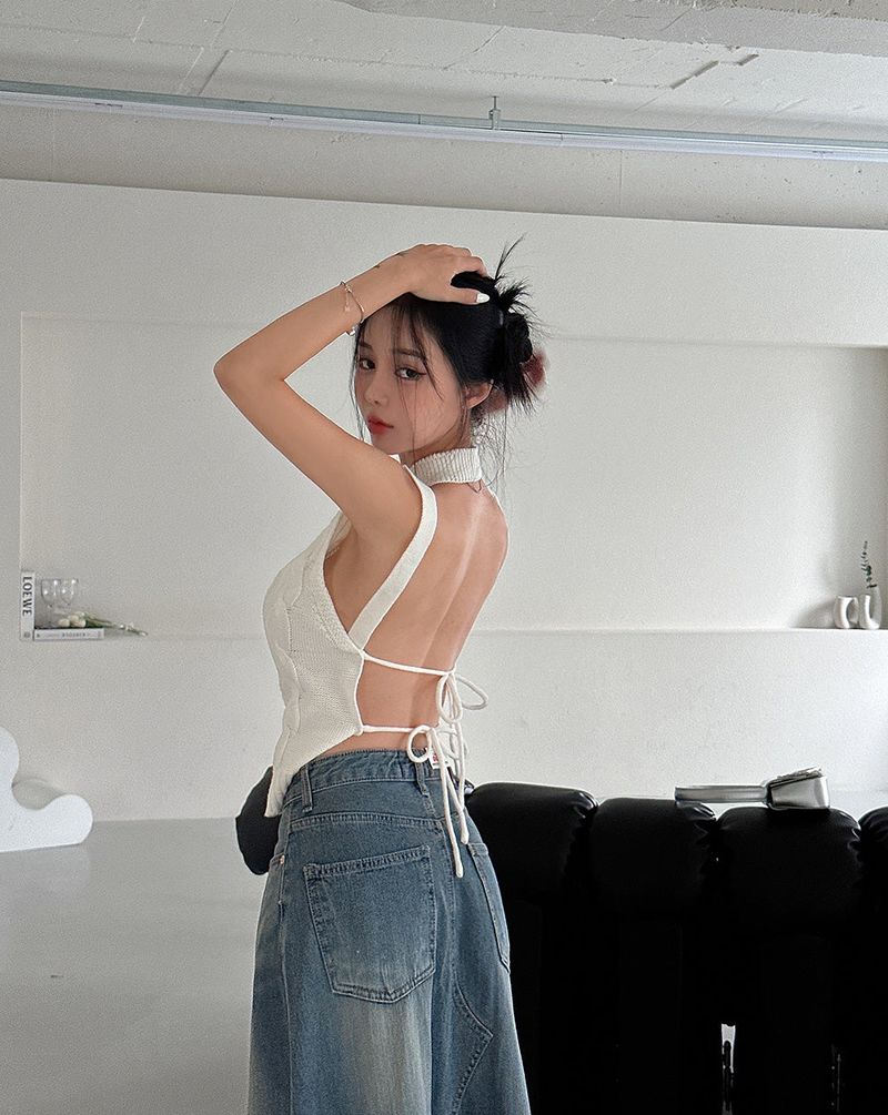 Denim Maxi Long Skirt