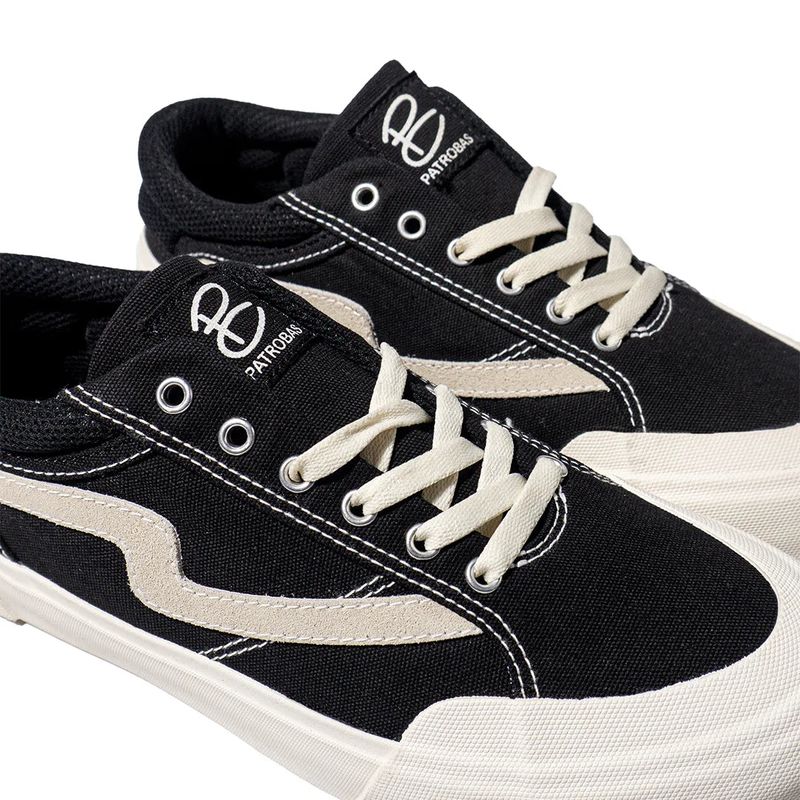 Patrobas Cloud Black White Sneakers