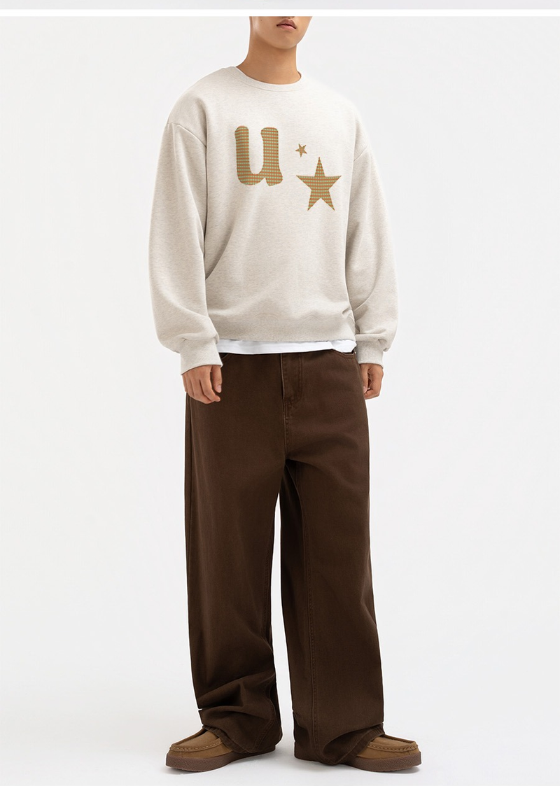 Authentic Relaxed U-Star Sweatshirt Oatmeal