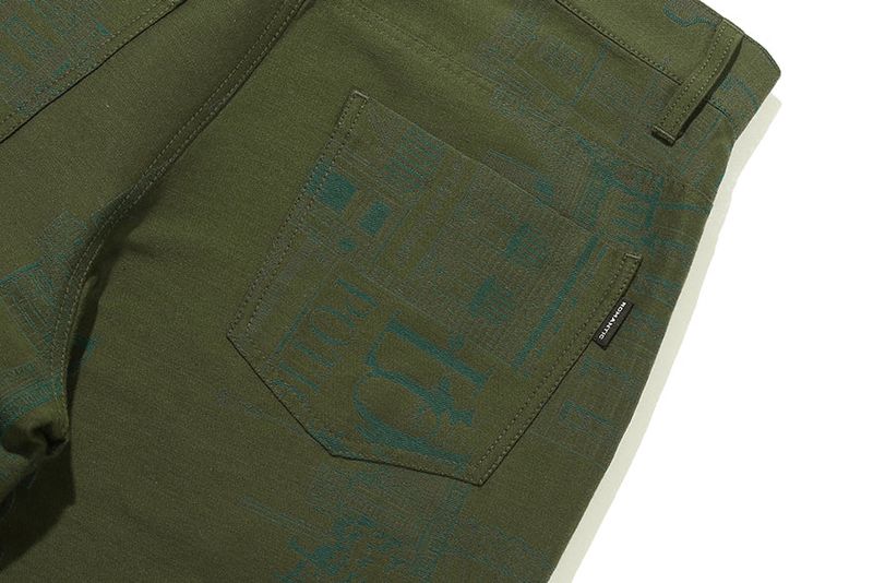 ROMANTIC STREET JACQUARD PANTS_KHAKI