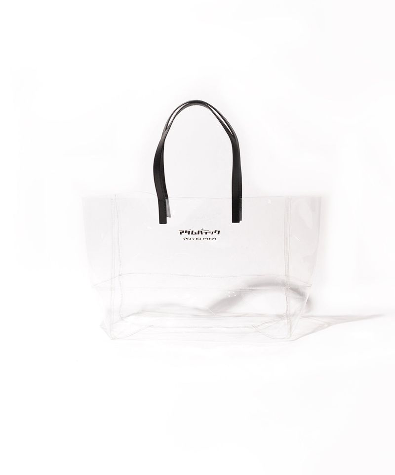 ADAM PATEK（アダムパテック）の「【 BVOROUGH 】CLEAR LEATHER HANDLE PVC TOTE（Bags）」