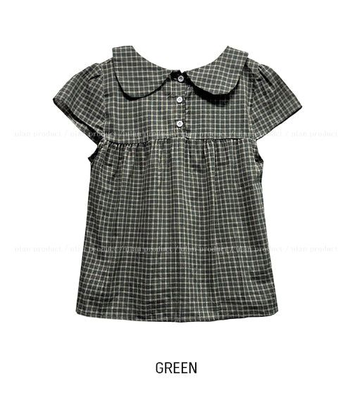 Ain Ribbon Short Sleeve Blouse