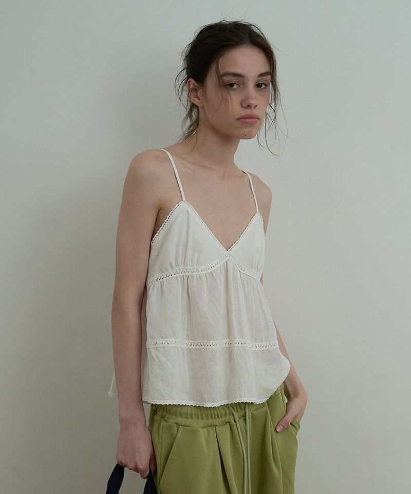 WITHOUTSUMMER（ウィズアウトサマー）の「マリンレーススリーブレス（トップス）」