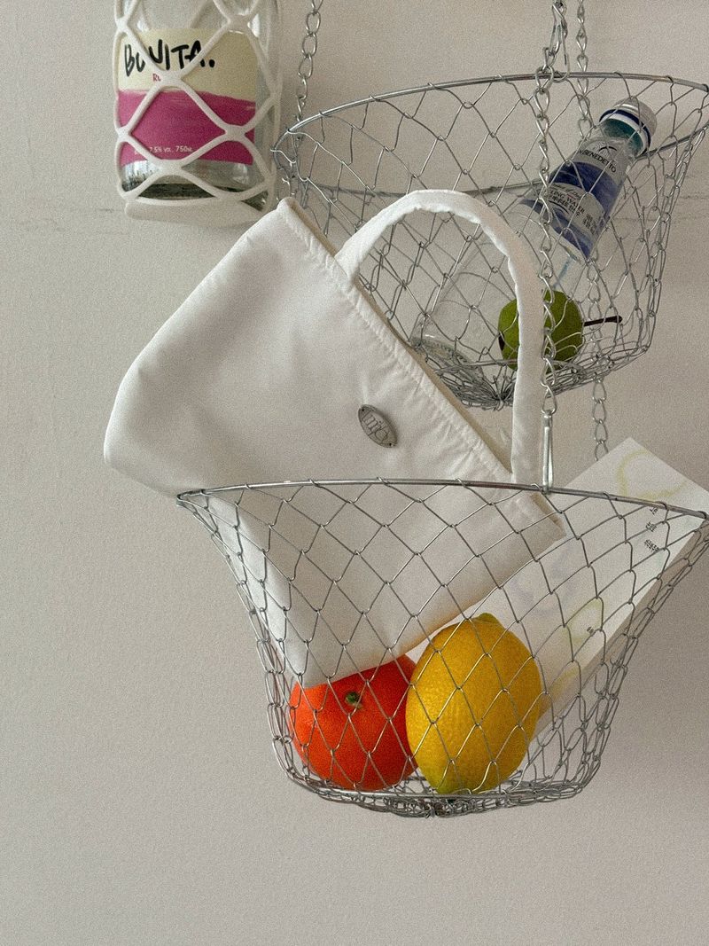 Mini Tote Bag _ White