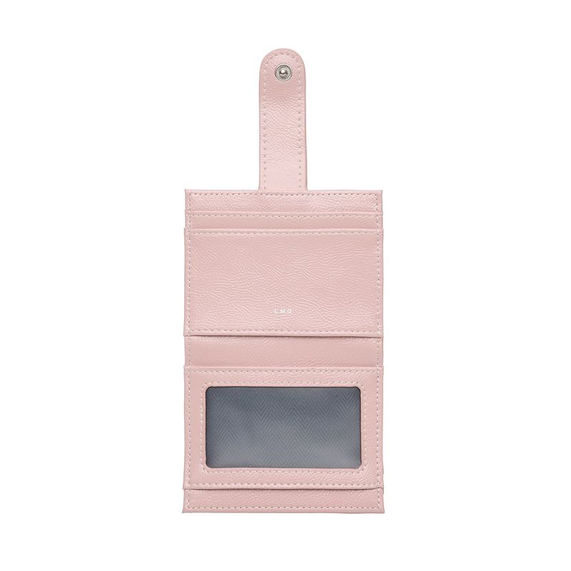Mini Daisy Photo Slot Card Holder Card Wallet babypink