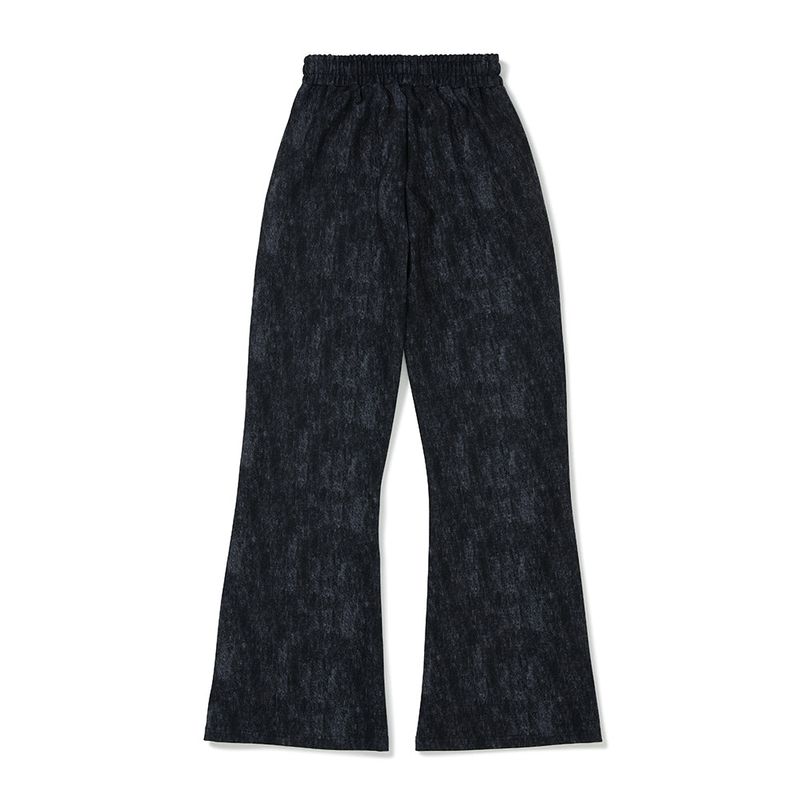 グランピックセミブーツカット/Graphic Semi-Bootcut Pants [NAVY]