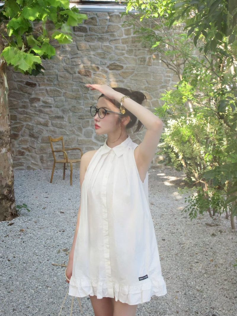 shirt mini one-piece