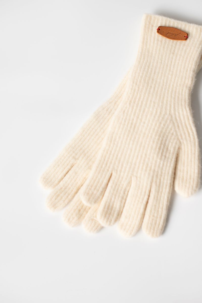 Wool gloves (Ivory)