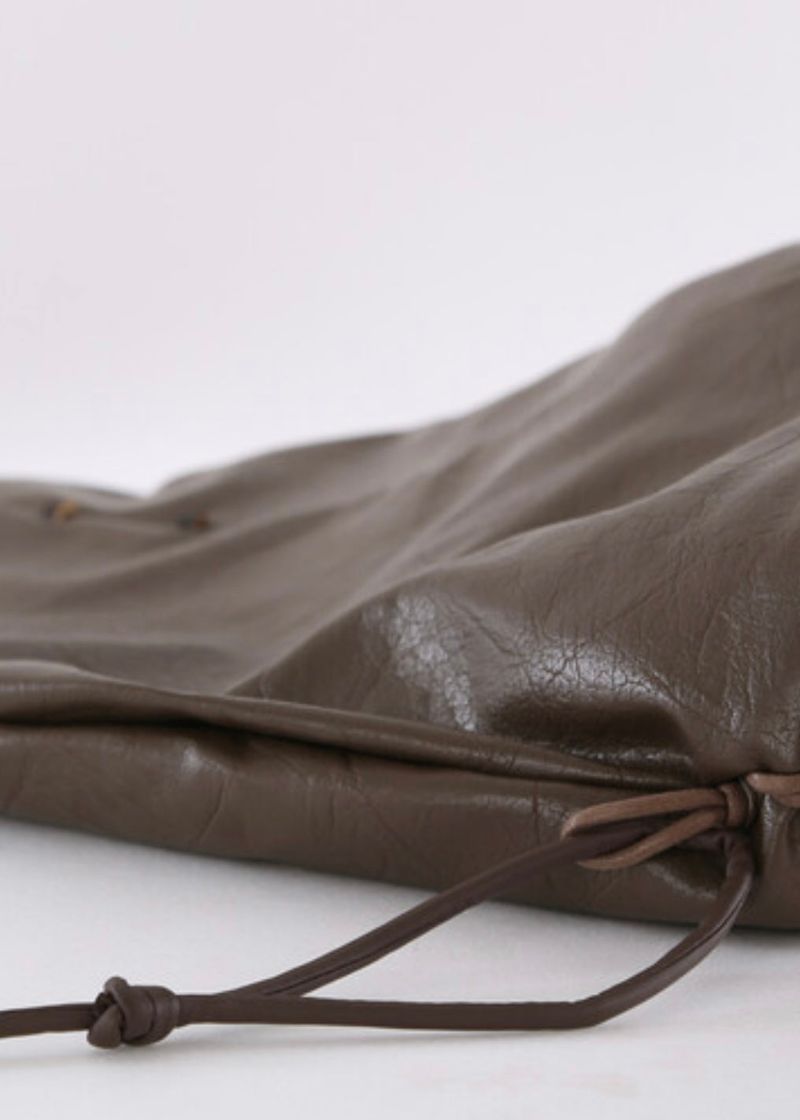 Wood Stitch Stringbackpack_brown
