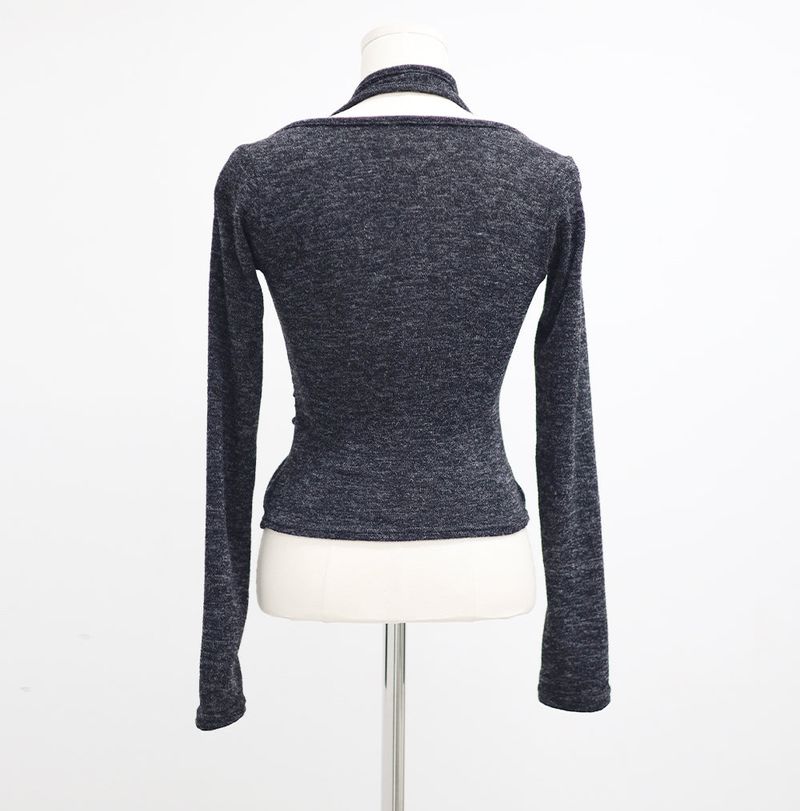 Raqueen Halter Team Knit T-Shirt
