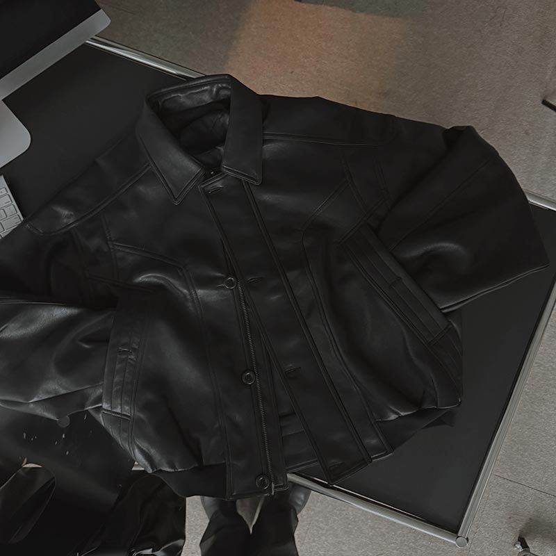 ASCLO Superior Leather Jacket (3color)