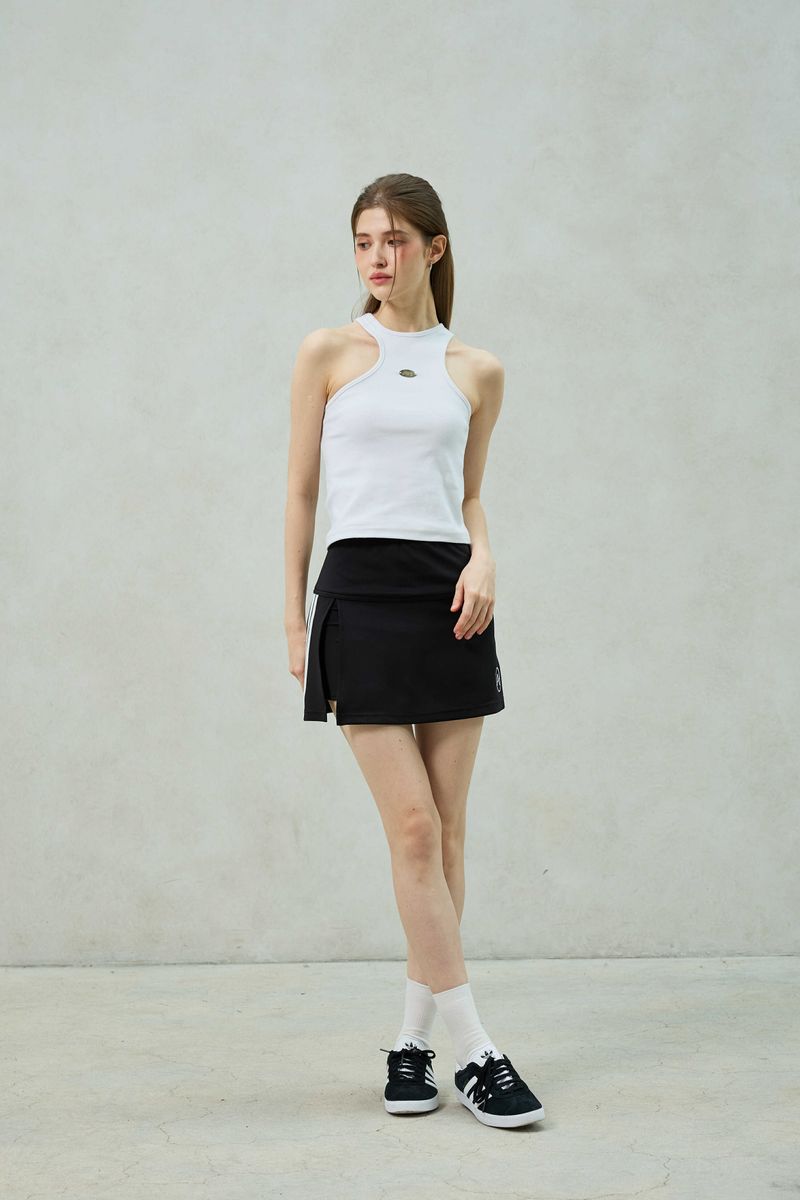 BONNY JERSEY SKIRT PANTS / BLACK