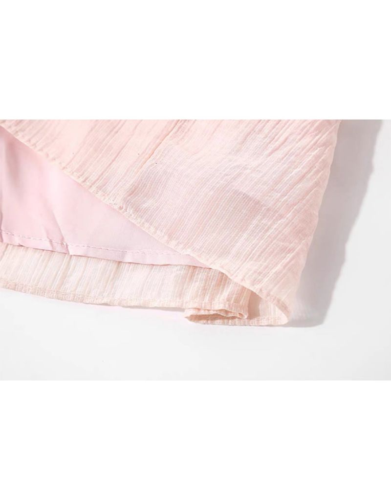 Liber Halterneck Sleeveless Long Dress Pink