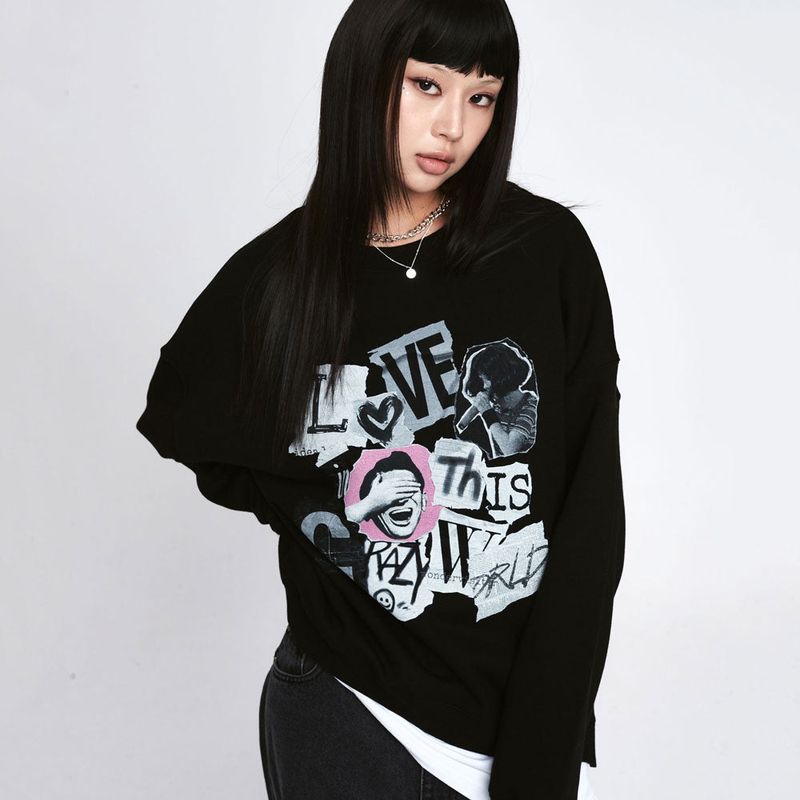 LOVE letter Sweatshirt [2 Color]