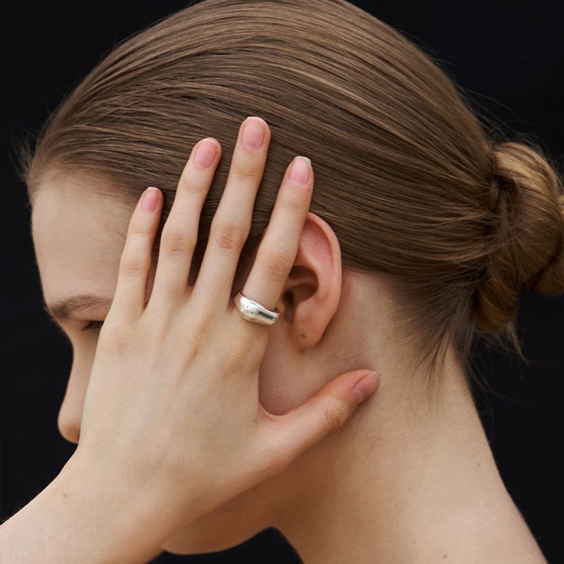 FLIT（フィリット）の「LUMP OF WATER RING 002 (SILVER)（Accessories）」