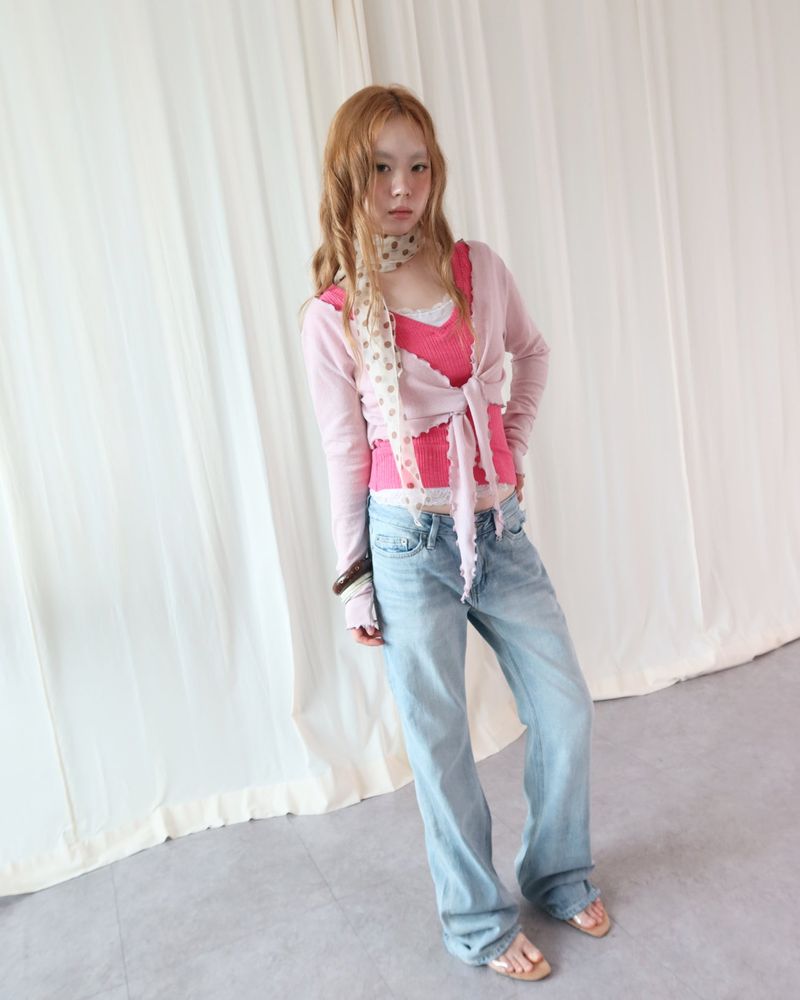 ICE LOW DENIM PANTS