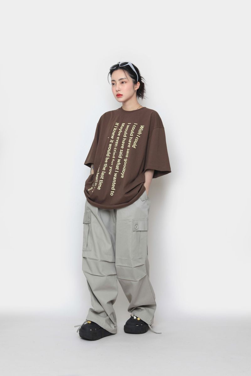 Button Pocket Cargo Pants