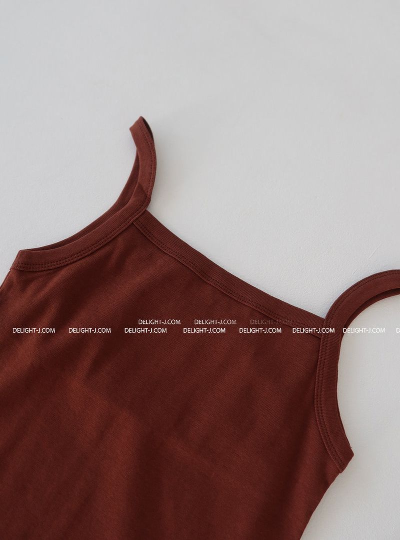 5 colors Basic Plain Cotton Sleeveless